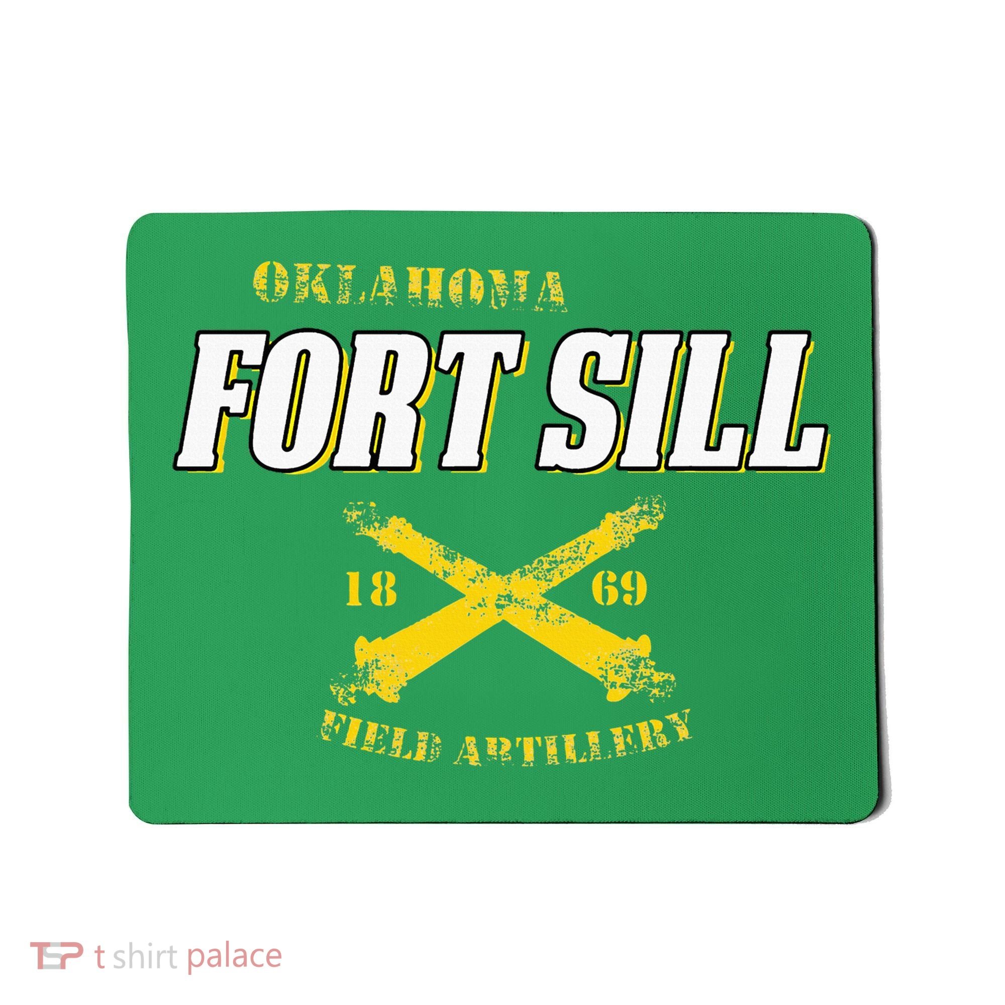 Oklahoma Fort Sill 1869 Field Artillery Mousepad