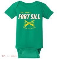 Oklahoma Fort Sill 1869 Field Artillery Baby Bodysuit thumb 0