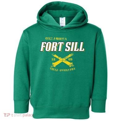 Oklahoma Fort Sill 1869 Field Artillery Toddler Hoodie