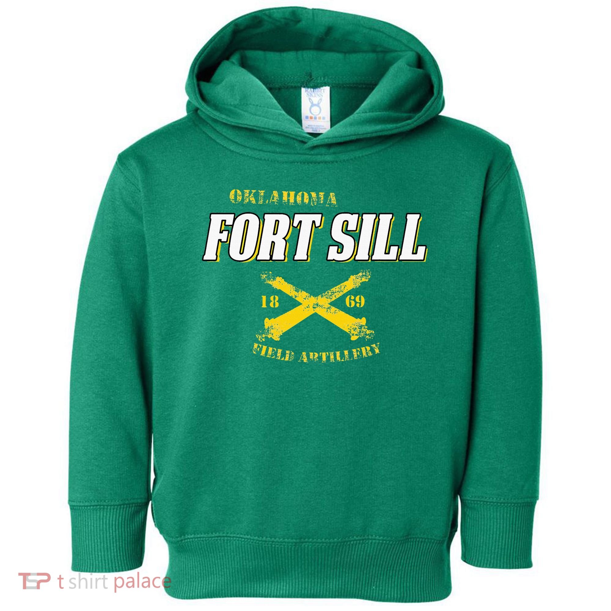 Oklahoma Fort Sill 1869 Field Artillery Toddler Hoodie