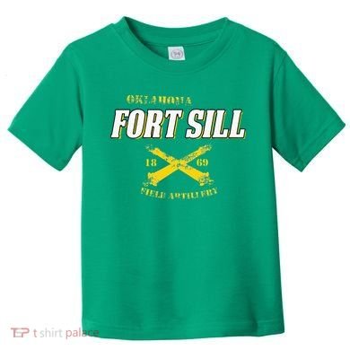 Oklahoma Fort Sill 1869 Field Artillery Toddler T-Shirt