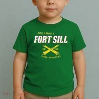 Oklahoma Fort Sill 1869 Field Artillery Toddler T-Shirt thumb 2