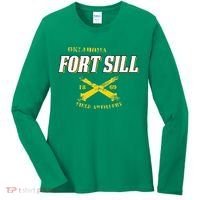 Oklahoma Fort Sill 1869 Field Artillery Women's Long Sleeve Shirt thumb 0