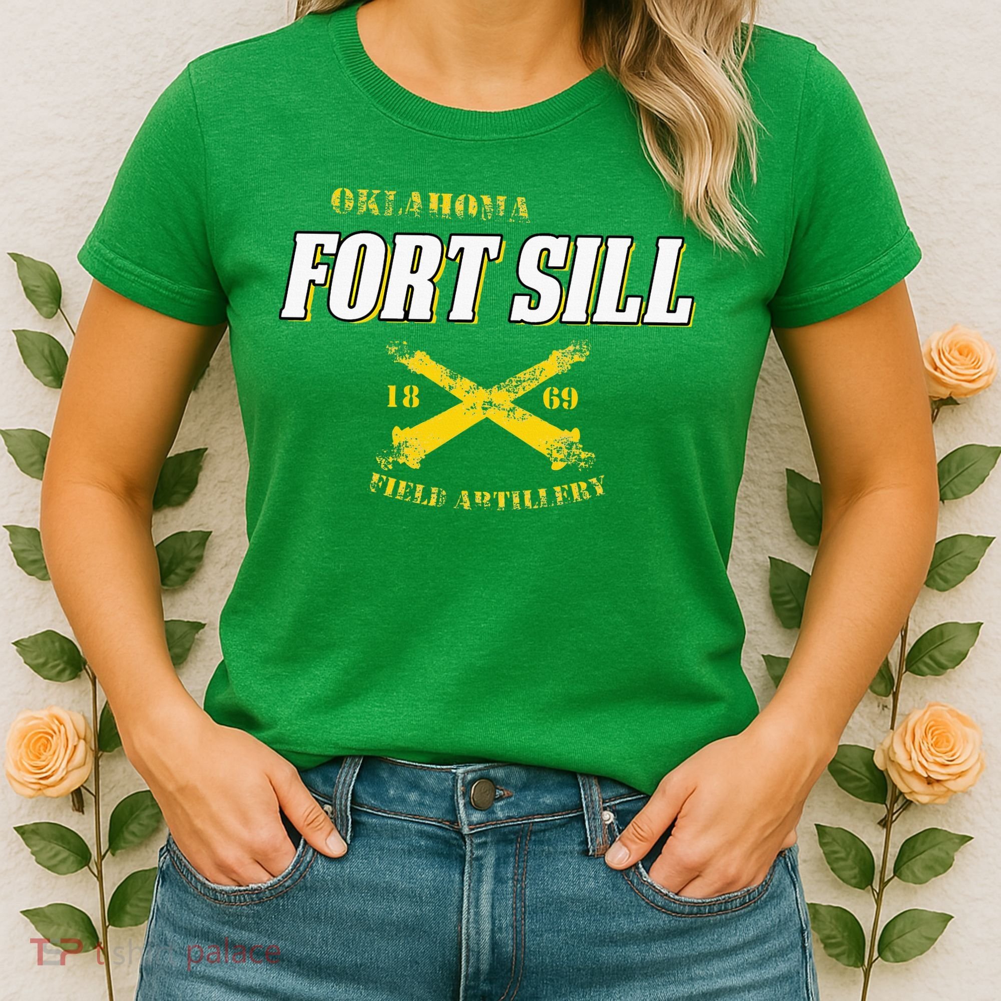 Oklahoma Fort Sill 1869 Field Artillery Women's T-Shirt