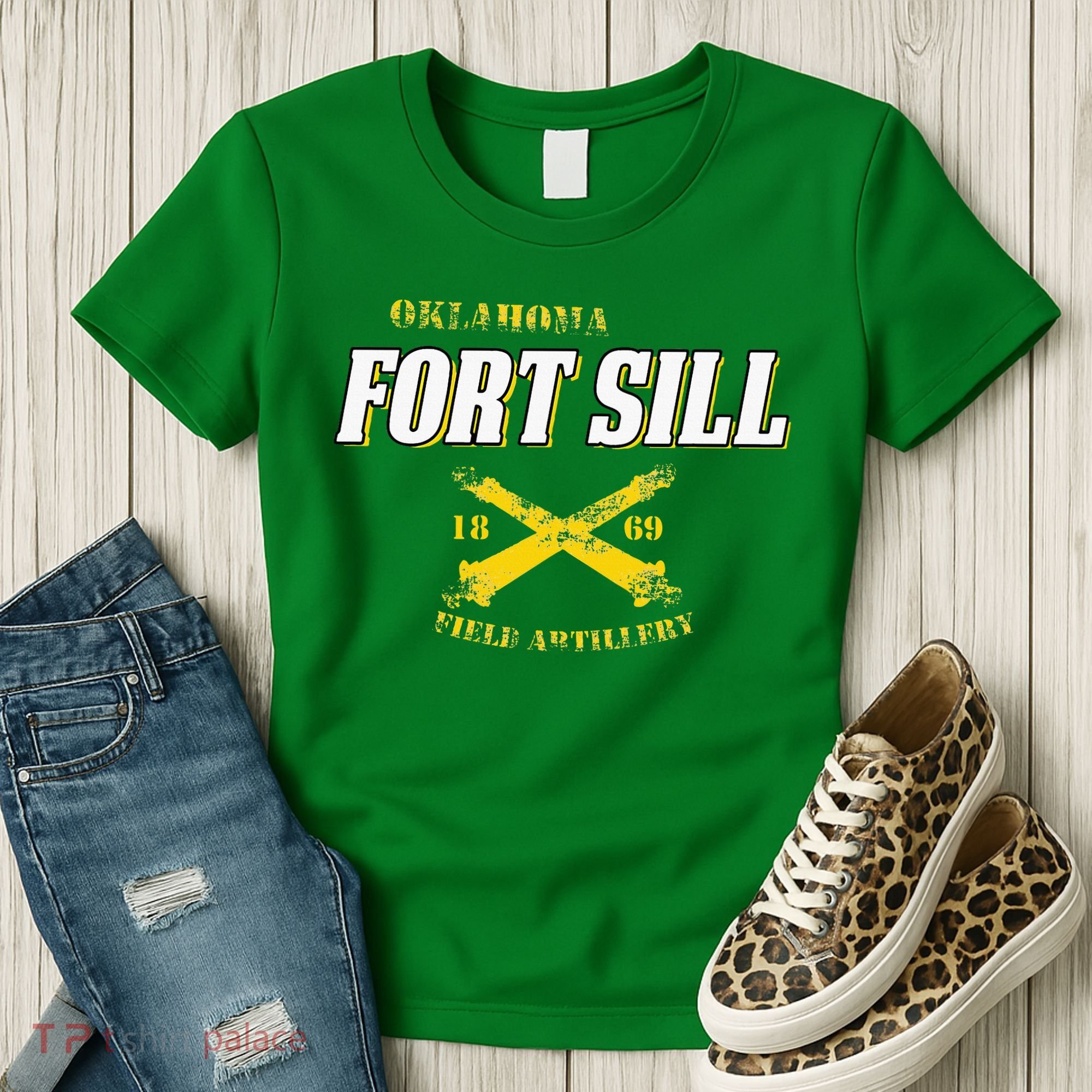 Oklahoma Fort Sill 1869 Field Artillery Women's T-Shirt