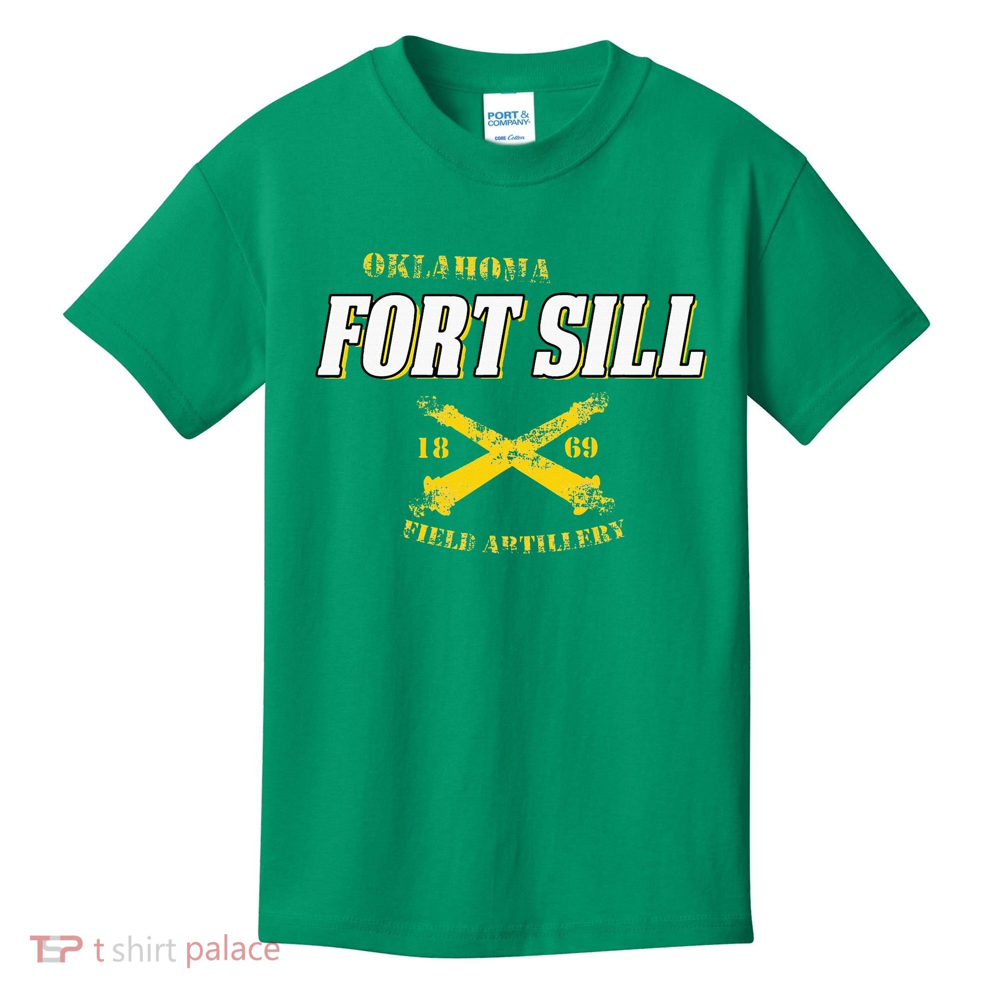 Oklahoma Fort Sill 1869 Field Artillery Kids T-Shirt