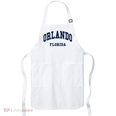 ORLANDO Florida Throwback Design Apron