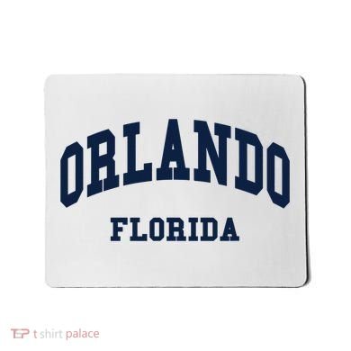 ORLANDO Florida Throwback Design Mousepad