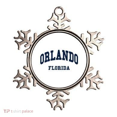 ORLANDO Florida Throwback Design Ornament