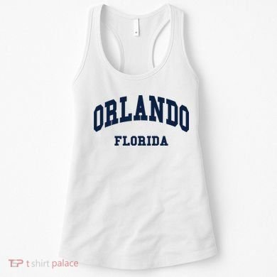 ORLANDO Florida Throwback Design Women's Tank Top