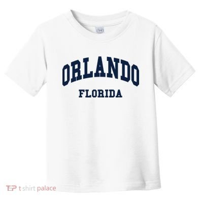 ORLANDO Florida Throwback Design Toddler T-Shirt