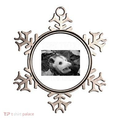 Opossum Funny Think Twice I Don't Even Think Once Possum Ornament