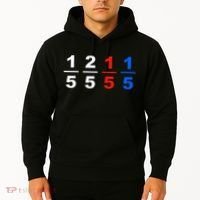 One Fifth Two Fifth Red Fifth Blue Fifth Funny Math Humor Hoodie thumb 2
