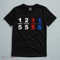 One Fifth Two Fifth Red Fifth Blue Fifth Funny Math Humor T-Shirt thumb 5