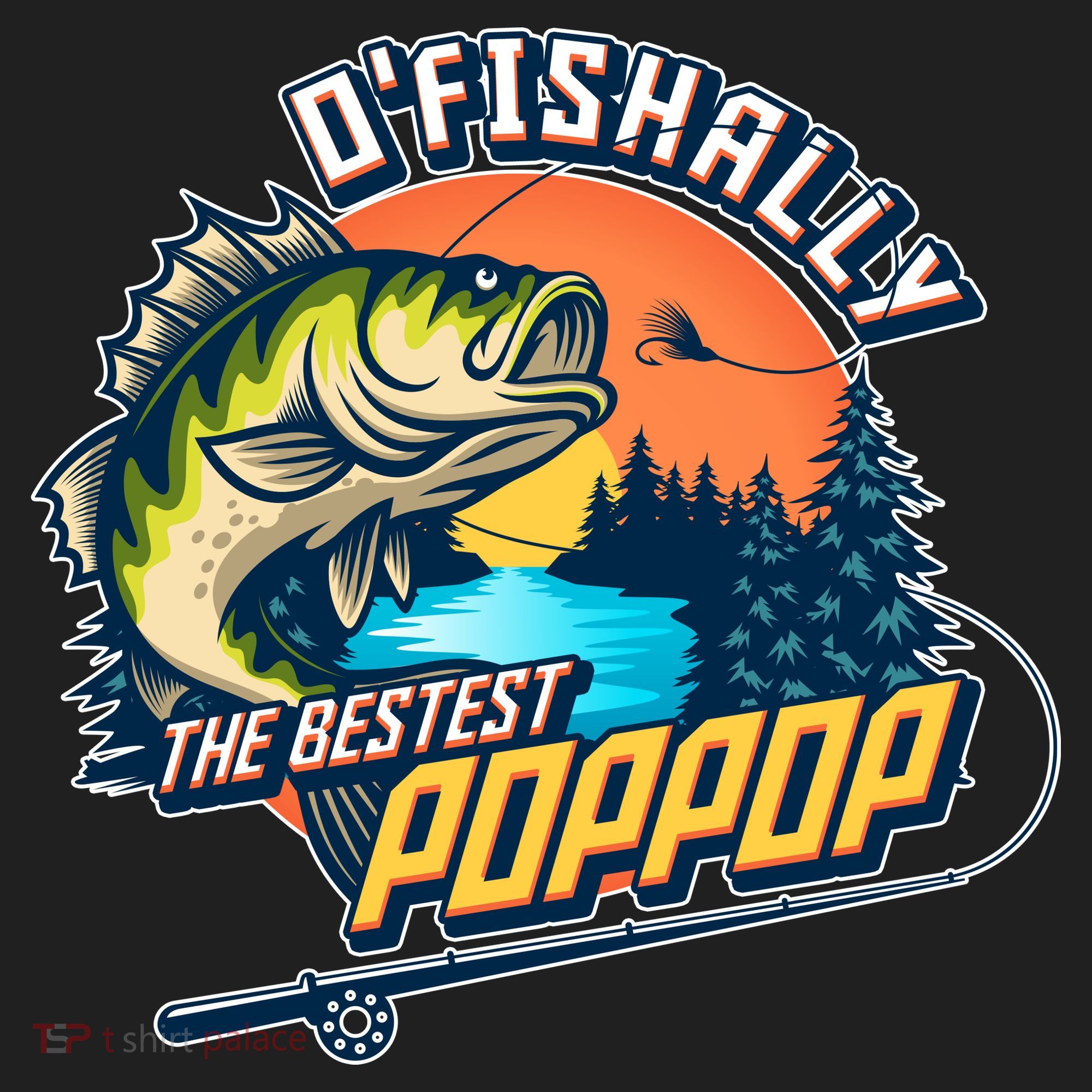 O Fishally The Bestest PopPop Tumbler
