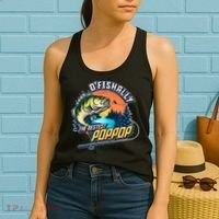 O Fishally The Bestest PopPop Women's Tank Top thumb 2