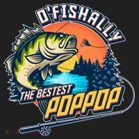 O Fishally The Bestest PopPop Hat thumb 2