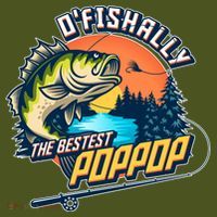 O Fishally The Bestest PopPop Backpack thumb 2