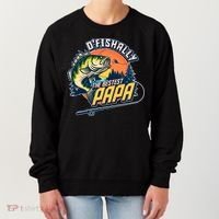 O Fishally The Bestest Papa Women's Sweatshirt thumb 0