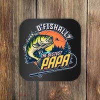 O Fishally The Bestest Papa Coaster thumb 0