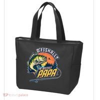 O Fishally The Bestest Papa Tote Bag thumb 3