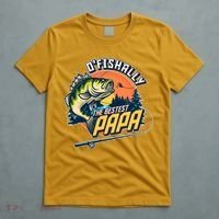 O Fishally The Bestest Papa T-Shirt thumb 5