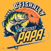 O Fishally The Bestest Papa Hat thumb 2