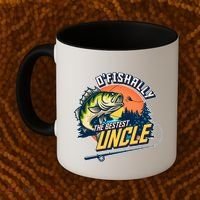 O Fishally The Bestest Uncle Coffee Mug thumb 2