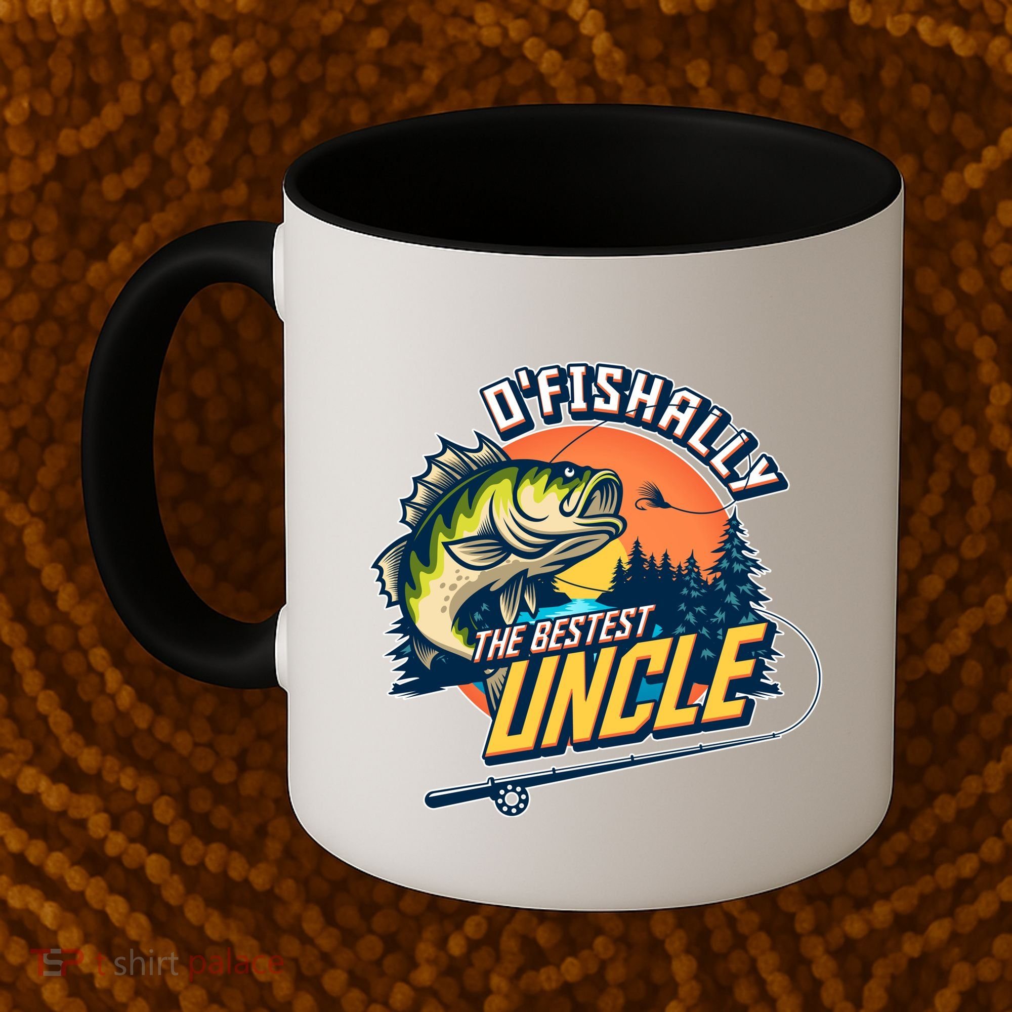 O Fishally The Bestest Uncle Coffee Mug