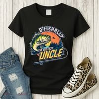 O Fishally The Bestest Uncle Women's T-Shirt thumb 3