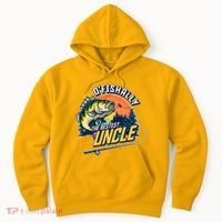 O Fishally The Bestest Uncle Hoodie thumb 0