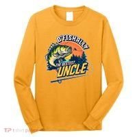 O Fishally The Bestest Uncle Long Sleeve Shirt thumb 0