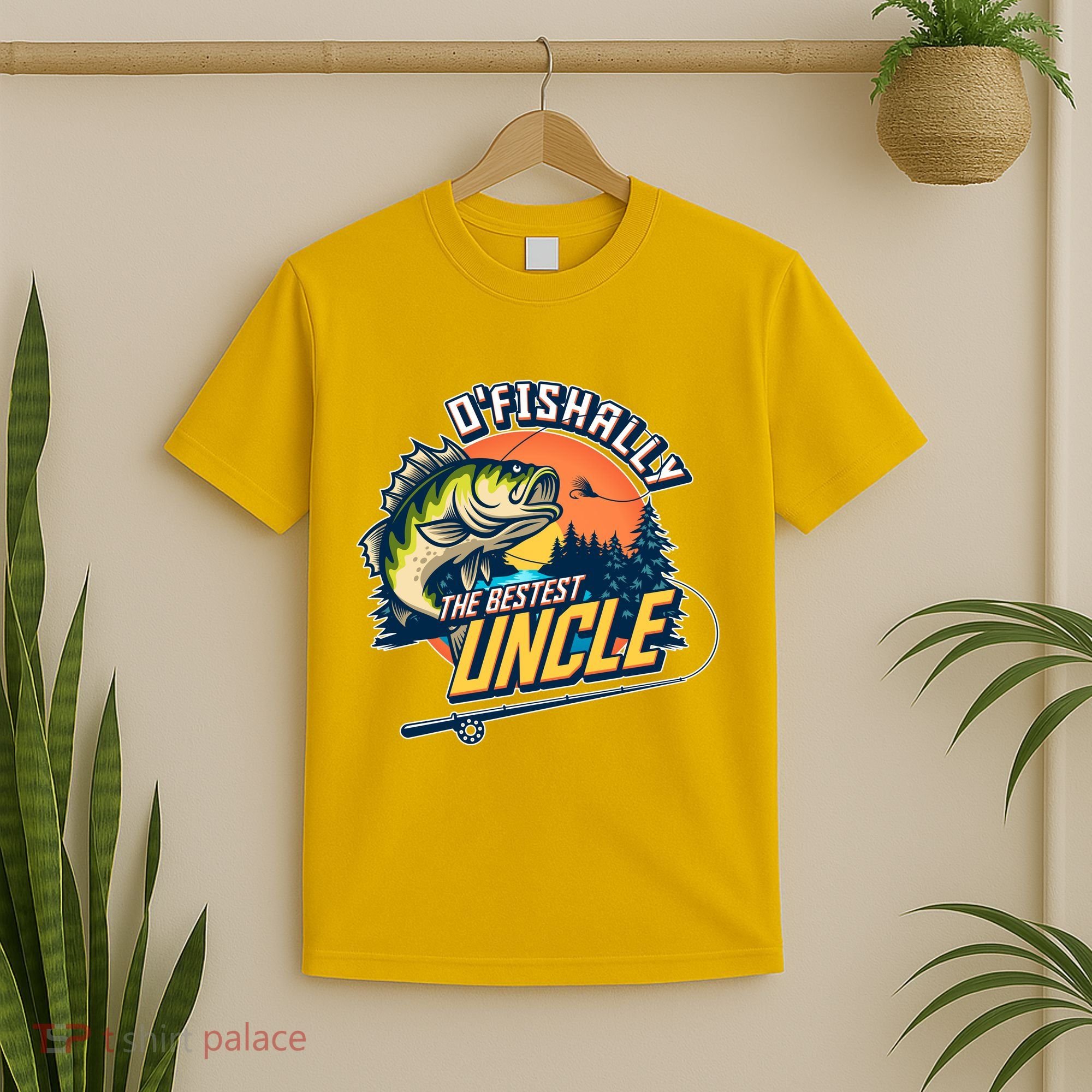 O Fishally The Bestest Uncle T-Shirt