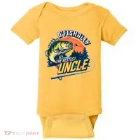 O Fishally The Bestest Uncle Baby Bodysuit thumb 0