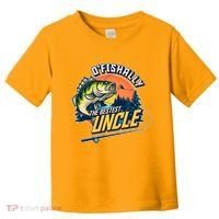 O Fishally The Bestest Uncle Toddler T-Shirt thumb 0