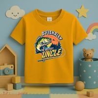 O Fishally The Bestest Uncle Toddler T-Shirt thumb 3