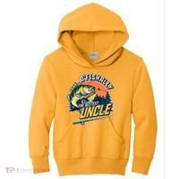 O Fishally The Bestest Uncle Kids Hoodie thumb 0
