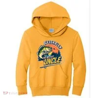 O Fishally The Bestest Uncle Kids Hoodie thumb 0