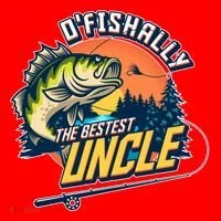 O Fishally The Bestest Uncle Santa Hat thumb 1