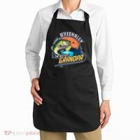 O Fishally The Bestest Grandpa Apron thumb 2