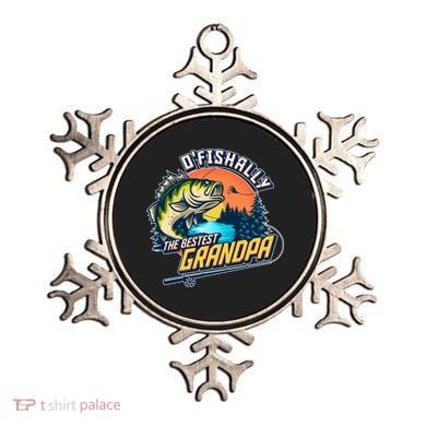 O Fishally The Bestest Grandpa Ornament
