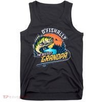 O Fishally The Bestest Grandpa Tank Top thumb 0