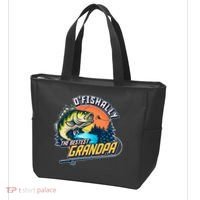 O Fishally The Bestest Grandpa Tote Bag thumb 3