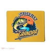O Fishally The Bestest Grandpa Mousepad thumb 0