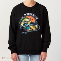 O Fishally The Bestest Dad Women's Sweatshirt thumb 0