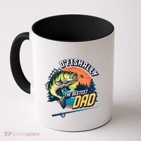 O Fishally The Bestest Dad Coffee Mug thumb 0