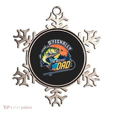 O Fishally The Bestest Dad Ornament