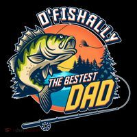 O Fishally The Bestest Dad Women's T-Shirt thumb 6