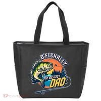 O Fishally The Bestest Dad Tote Bag thumb 0