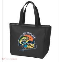 O Fishally The Bestest Dad Tote Bag thumb 3